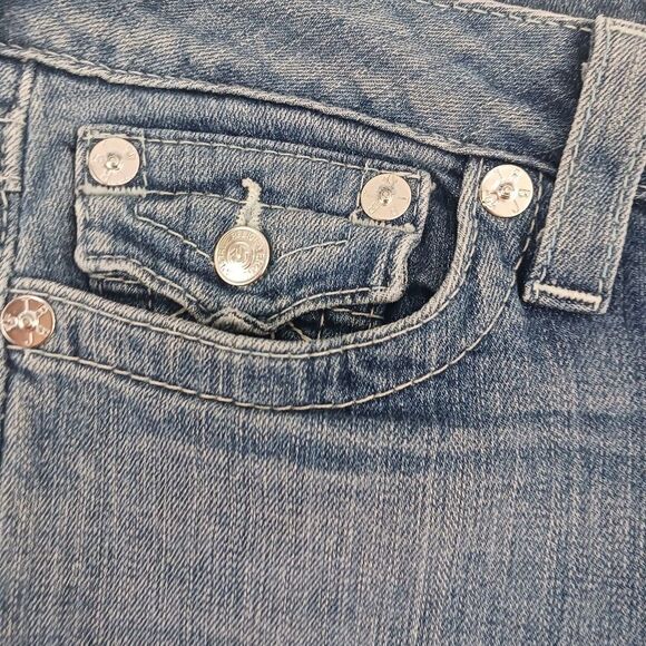 True Religion hi rise blue jeans size 28 - Picture 3 of 7